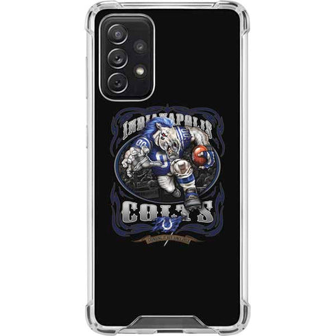 Liquid Blue NFL Indianapolis Colts Running Back Galaxy A72 5G Clear Case